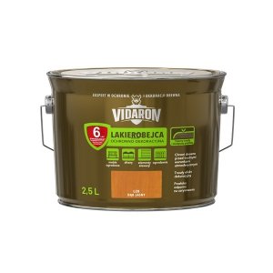 Vidaron Lakierobejca 2,5L L20 Dąb Jasny do drewna ochronno-dekoracyjna połysk