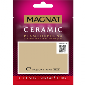 MAGNAT Ceramic TESTER C7 Brązowy Jaspis ceramik ceramiczna farba do wnętrz plamoodporna