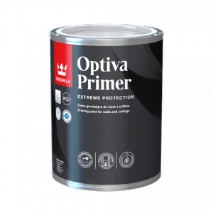 Tikkurila Optiva Primer 0,9L grunt farba gruntująca pod farby do ścian sufitów do gruntowania