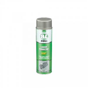 BOLL Lakier Termiczny SREBRNY 0,5L wysokotemperaturowy SPRAY srebrna 650 st. na temperaturę