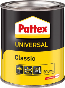 Pattex Classic Universal 0,3L klej kontaktowy  do gumy skóry korka filcu twardego PCW metalu