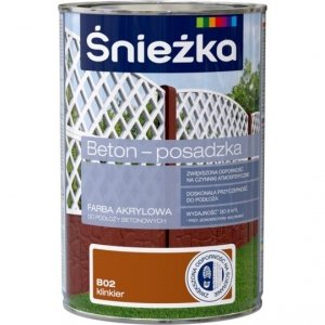 Śnieżka Beton Posadzka KLINKIER B02 1L farba do betonu