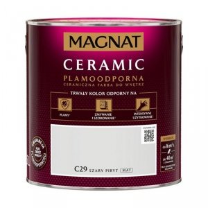 MAGNAT Ceramic 2,5L C29 Szary Piryt ceramik ceramiczna farba do wnętrz plamoodporna