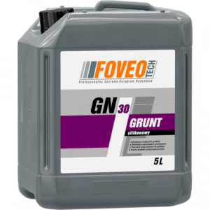 Foveo Grunt Silikonowy GN30 5L emulsja mleczko do gruntowania pod farby silikonowe elewacji ścian tynków