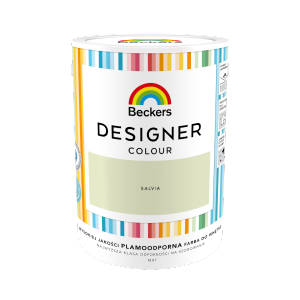 Beckers 5L SALVIA Designer Colour farba lateksowa mat-owa do ścian sufitów