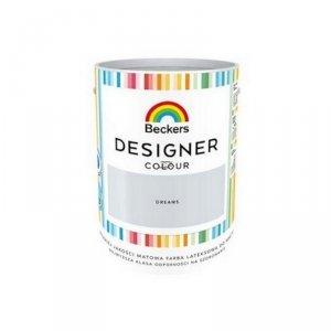 Beckers 5L DREAMS Designer Colour farba lateksowa mat-owa do ścian sufitów