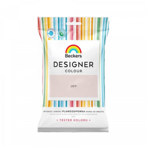 Beckers TESTER JOY Designer Colour farba lateksowa mat-owa do ścian sufitów