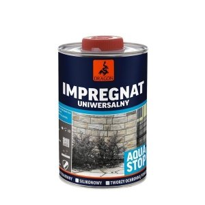Impregnat Kamienia Gresu Klinkieru 2,5L BEZBARWNY Silikonowy AquaStop Dragon