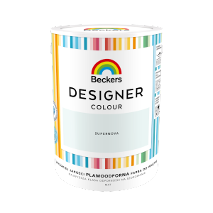 Beckers 5L SUPERNOVA Designer Colour farba lateksowa mat-owa do ścian sufitów