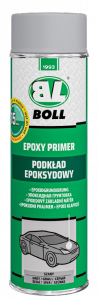 BOLL Podkład Epoksydowy SZARY 0,5L SPRAY farba epoksydowa na blachę stal aluminium ocynk