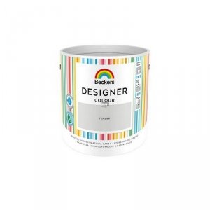 Beckers 2,5L TENDER Designer Colour farba lateksowa mat-owa do ścian sufitów