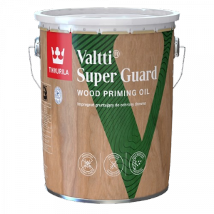Tikkurila Valtti Super Guard Bezbarwny Grunt 4,5L impregnat gruntujący do drewna podkład ochrony valti