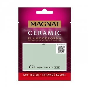 MAGNAT Ceramic TESTER C74 Rajski Fluoryt ceramik ceramiczna farba do wnętrz plamoodporna