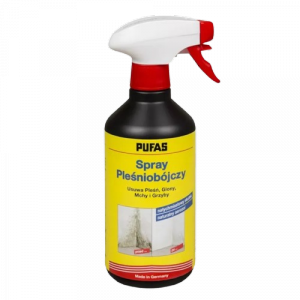 Pufas Środek grzybobójczy pleśniobójczy spray 0,5L na Pleśn Glony Mchy Grzyby z atomizerem preparat