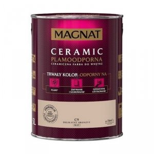 MAGNAT Ceramic 5L C9 Delikatny Bronzyt ceramik ceramiczna farba do wnętrz plamoodporna