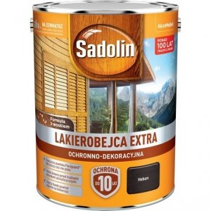 Sadolin Extra lakierobejca 10L HEBAN 5 drewna