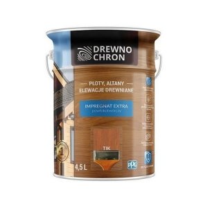 Drewnochron TIK 4,5L Impregnat Extra do drewna powłokotwórczy płotów altan elewacji