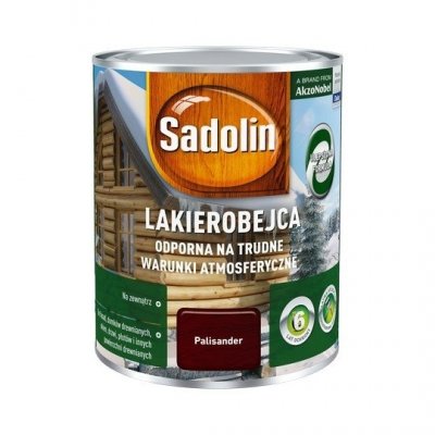 Sadolin Odporna lakierobejca 0,75L PALISANDER drewna