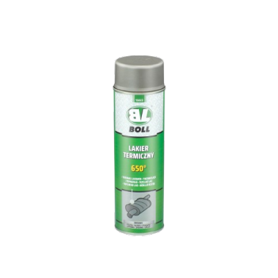 BOLL Lakier Termiczny SREBRNY 0,5L wysokotemperaturowy SPRAY srebrna 650 st. na temperaturę