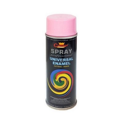 Spray Uniwersalny RAL3017 RÓŻOWY 400ml emalia Champion do metalu plastiku drewna gipsu