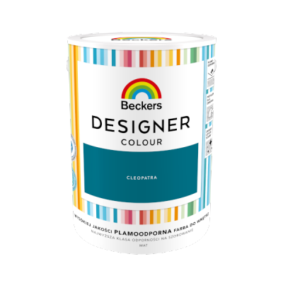 Beckers 5L CLEOPATRA Designer Colour farba lateksowa mat-owa do ścian sufitów