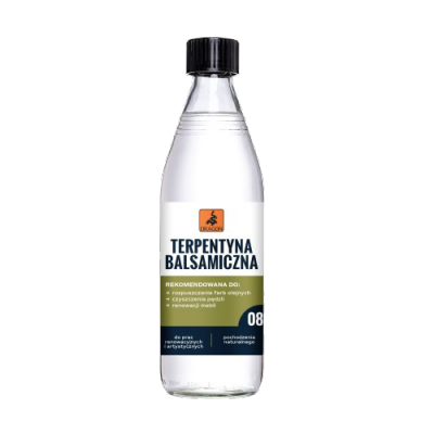Terpentyna Balsamiczna Naturalna 0,5L Dragon rozcieńczalnik rozpuszczalnik