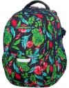 Plecak Młodzieżowy CoolPack CP w Kwiaty Szkolny Piórnik [B02016]