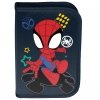 Piórnik SpiderMan Szkolny dla Chłopaków Otwierany Paso [SP22CD-P001BW]