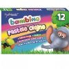 Pastele Olejne Bambino 12 Kolorów Kredki dla Dzieci [003110]