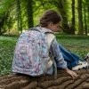 PLECAK BACKUP SZKOLNY MŁODZIEŻOWY DZIEWCZĘCY GEOMETRYCZNE WZORY BEŻOWY