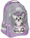 Plecak dla Dziewczynki Szkolny Zestaw z Kotem Kot [PTC-181]