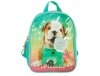 plecaczek do przedszkola plecak dla przedszkolaka dziewczynki z pieskiem pies piesek zielony