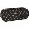 BACKUP PLECAK MŁODZIEŻOWY GEOMETRIC GOLD ZESTAW 4w1 DLA DZIEWCZYNY SZKOLNY