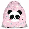 PLECAK SZKOLNY MIŚ PANDA DLA DZIEWCZYNEK DO 1 KLASY KOMPLET 3el z PANDĄ