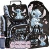 STITCH TORNISTER DO KLAS 1-4 DLA DZIEWCZYNY KOMPLET 5w1 STICH i LILO PLECAK