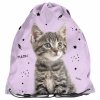 PLECAK Z KOTKIEM SZKOLNY DLA DZIEWCZYNEK DO 1 KLASY ZESTAW 6w1 KOTEK CATS