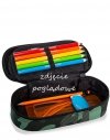 CP CoolPack Plecak Czarny z Naszywkami [B19056]