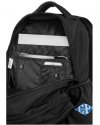 Plecak CP Czarny CoolPack z Naszywkami Dziewczęcy [B19056]