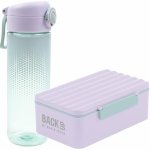 ZESTAW ŚNIADANIOWY BIDON ŚNIADANIÓWKA FREE BPA DLA DZIEWCZYN