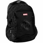 IRON MAN CZARNY PLECAK MŁODZIEŻOWY SZKOLNY PASO BEUNIQ 4 KOMOROWY AVENGERS