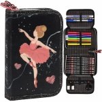 Piórnik Szkolny Baletnica do Podstawówki dla Dziewczynki Tancerka [PWJBL11]