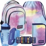 Kolorowy Dziewczęcy Plecak Szkolny Backup Zestaw [PLB5X29]
