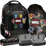 PLECAK SZKOLNY AVENGERS DO 1 KLASY DLA CHŁOPAKÓW ZESTAW 3elem. THOR HULK