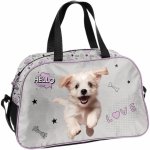 PIESEK TORBA SZKOLNA PIES NA BASEN SPORTOWA DLA DZIEWCZYNY Z PIESKIEM DOG