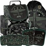 SAMOLOTY TORNISTER SZKOLNY DLA CHŁOPAKÓW DO KLAS 1-4 PODSTAWÓWKI ZESTAW 3w1