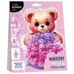 MIŚ MAGICZNY KRYSTALICZNY ROSNĄCE KRYSZTAŁY ZESTAW KREATYWNY KIDEA DERFORM