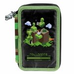 MINECRAFT PIÓRNIK 3 kom GRA GRY Z WYPOSAŻENIEM SZKOLNY GAMER GAMING PIKSELE