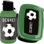 PIŁKARSKI KOMPLET 2w1 BIDON ŚNIADANIÓWKA DLA CHŁOPAKA DO SZKOŁY FOOTBALL