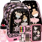 PLECAK BALETNICA KOMPLET 5el DLA DZIEWCZYNEK SZKOLNY DO PODSTAWÓWKI