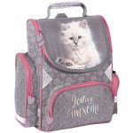 Tornister Szkolny Kotki dla Dziewczynek do klas 1-4 z Kotkiem Paso